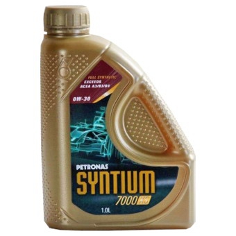Масло моторное синтетическое - Petronas Syntium 7000 E 0W-30 4л